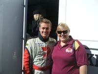Me with Kirsty at the 2008 QLD V8's