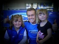 Me with Becky & Kelsea at a Ford Family Fun Day in 2007