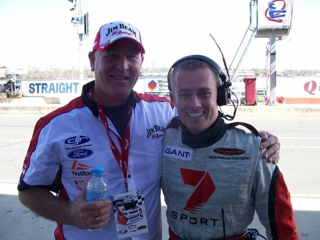 Me with Robert Edwards at QLD Raceway 2007