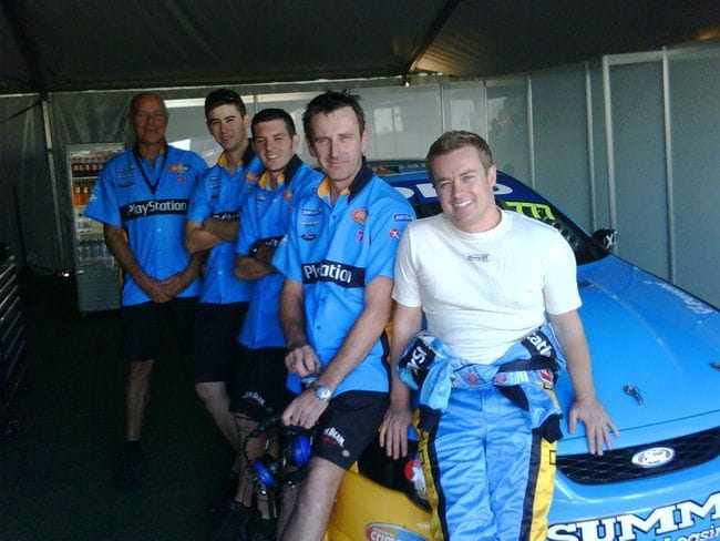 The V8 Development Team at Clipsal 500 Adelaide 2009