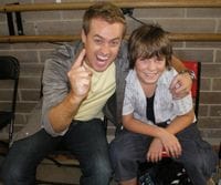 Jordan and I at one of the audition shows for Australia's Got Talent - 2009