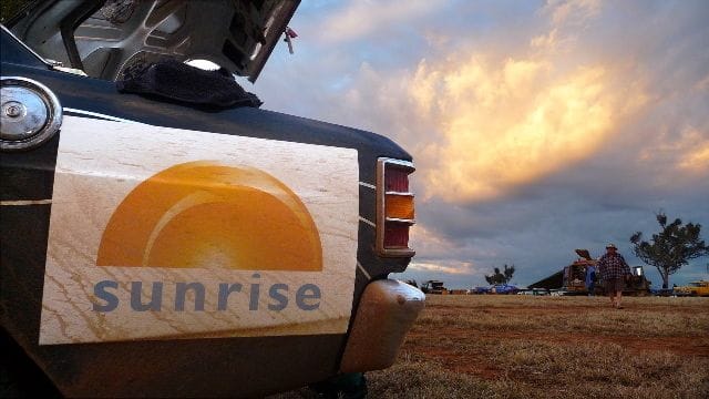 My Sunrise - Outback Trek 2009
