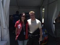 Me with Tammy at Barbagallo Raceway 2009