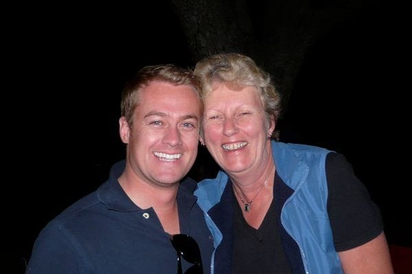 Me with Carolyn at Jerico QLD 2009