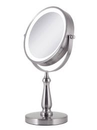 LED Lighted Vanity Mirror 8x Magnification