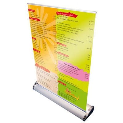 A3 Mini Pull-up Banner