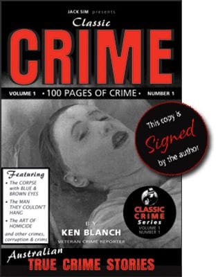 CLASSIC CRIME Volume 1 Number 1 - Ken Blanch [Limited Signed Copy]