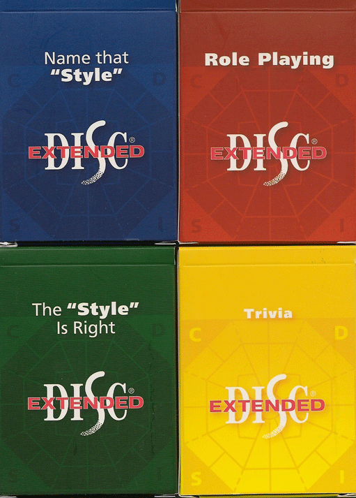 Extended DISC Play & Learn Card Decks
