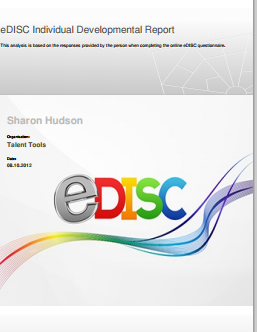 eDISC Individual Developmental Report