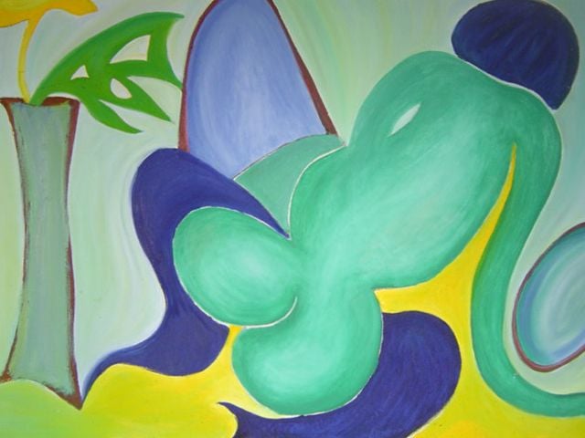 Still life with Nude.