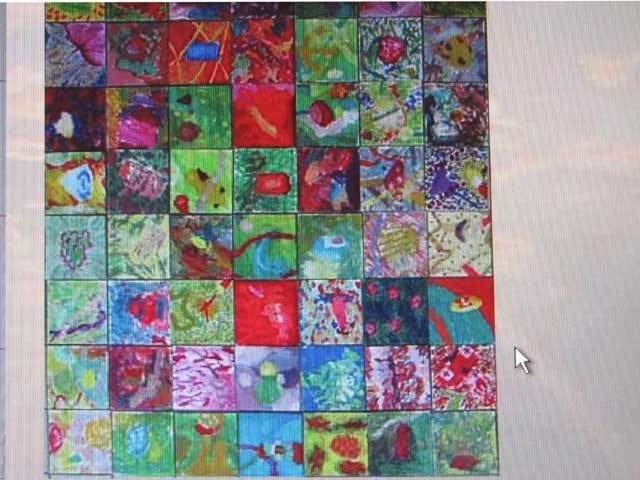 Paintings by Dutch children.