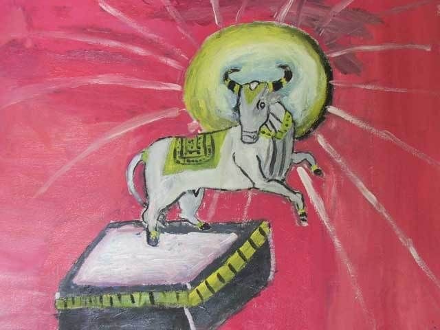 Painting from Cambodia to be exhibited in exhibition in Australia Aug./Sept. 2009.  By Khmer children.