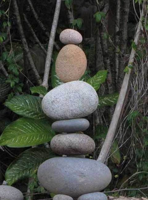 Stone sculpture by Jamie Bell.