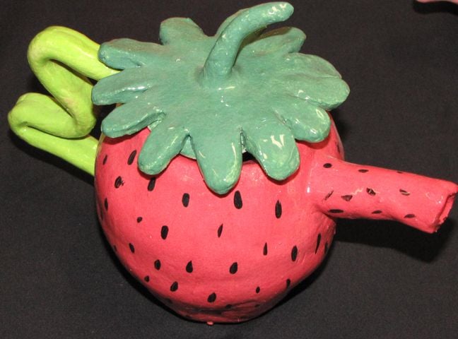 Strawberry Teapot.