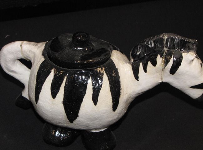 Zebra Teapot.