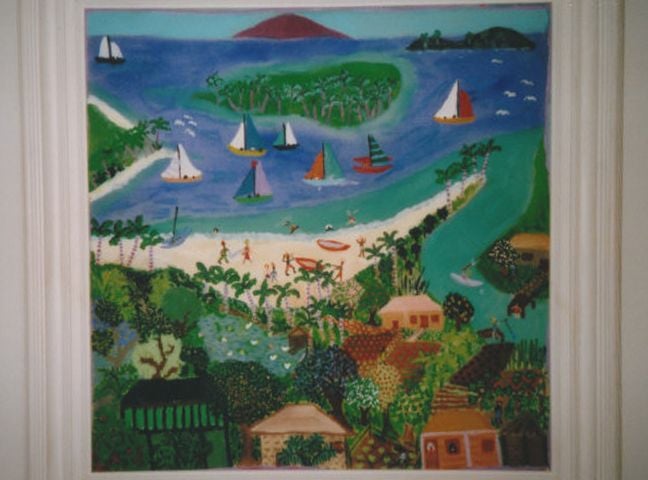 Early coastal Jasmin painting