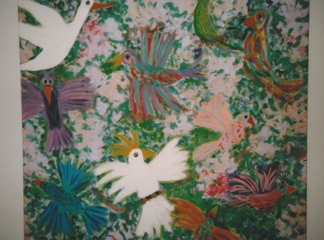 Early Jasmin Bird Painting