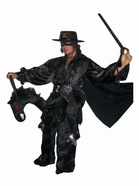 Zorro on horse