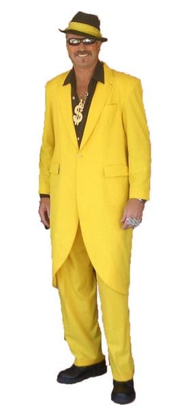 Zoot suit yellow