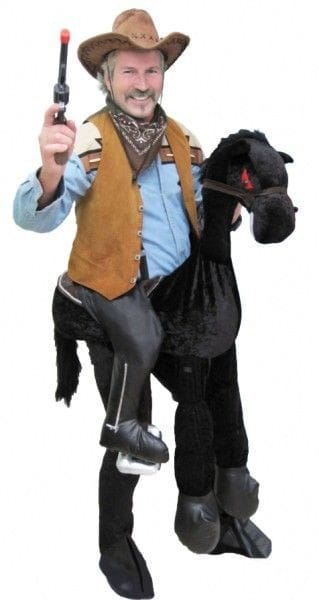 Cowboy on horse