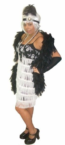 Flapper Black and White