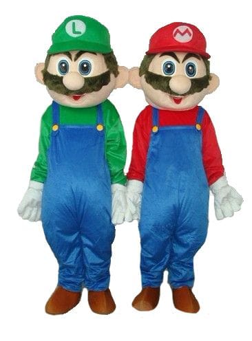 Mario and Luigi Mascots