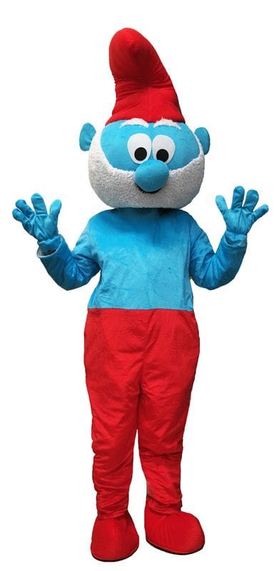 Papa Smurf Mascot