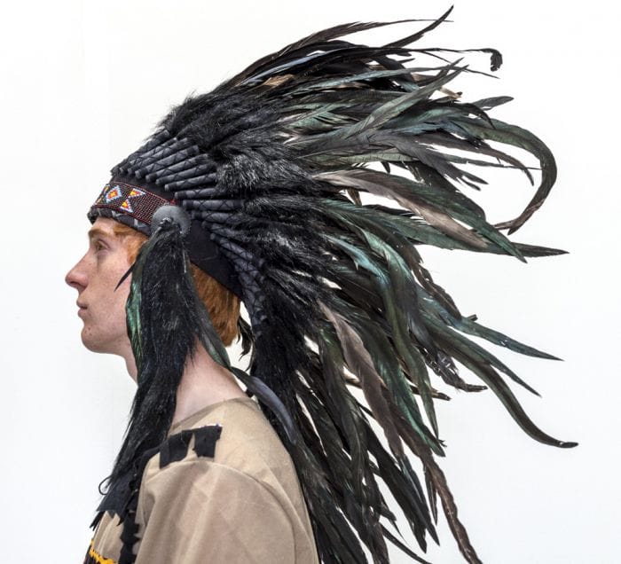 Indian Headdress Black  -   $79