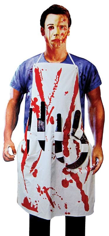 Bleeding Apron with Weapons  -  $44