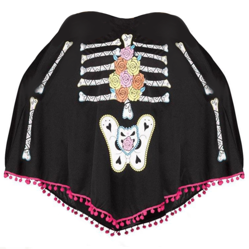 Day of the Dead Poncho  -  $34