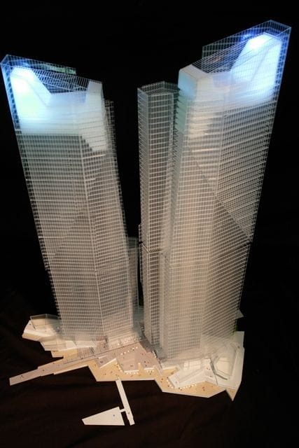Eagle Street Towers - 750 scale