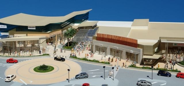 Chadstone Shopping Centre exterior - 100 scale