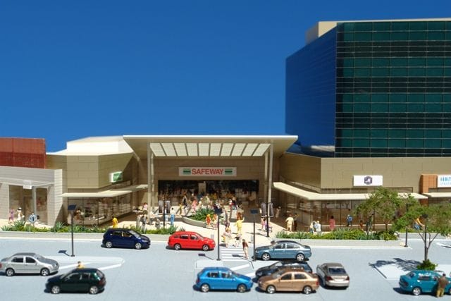 Chadstone Shopping Centre front - 100 scale