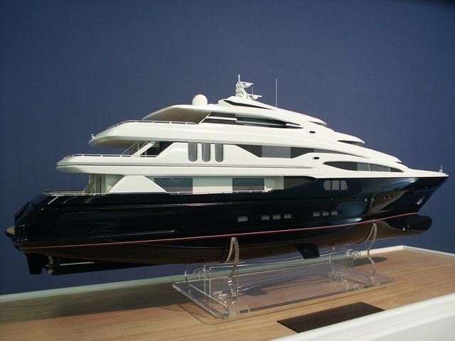68m Super Yacht - 50 scale