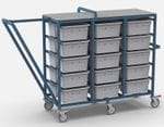 Laundry valet trolley (30 Tubs)