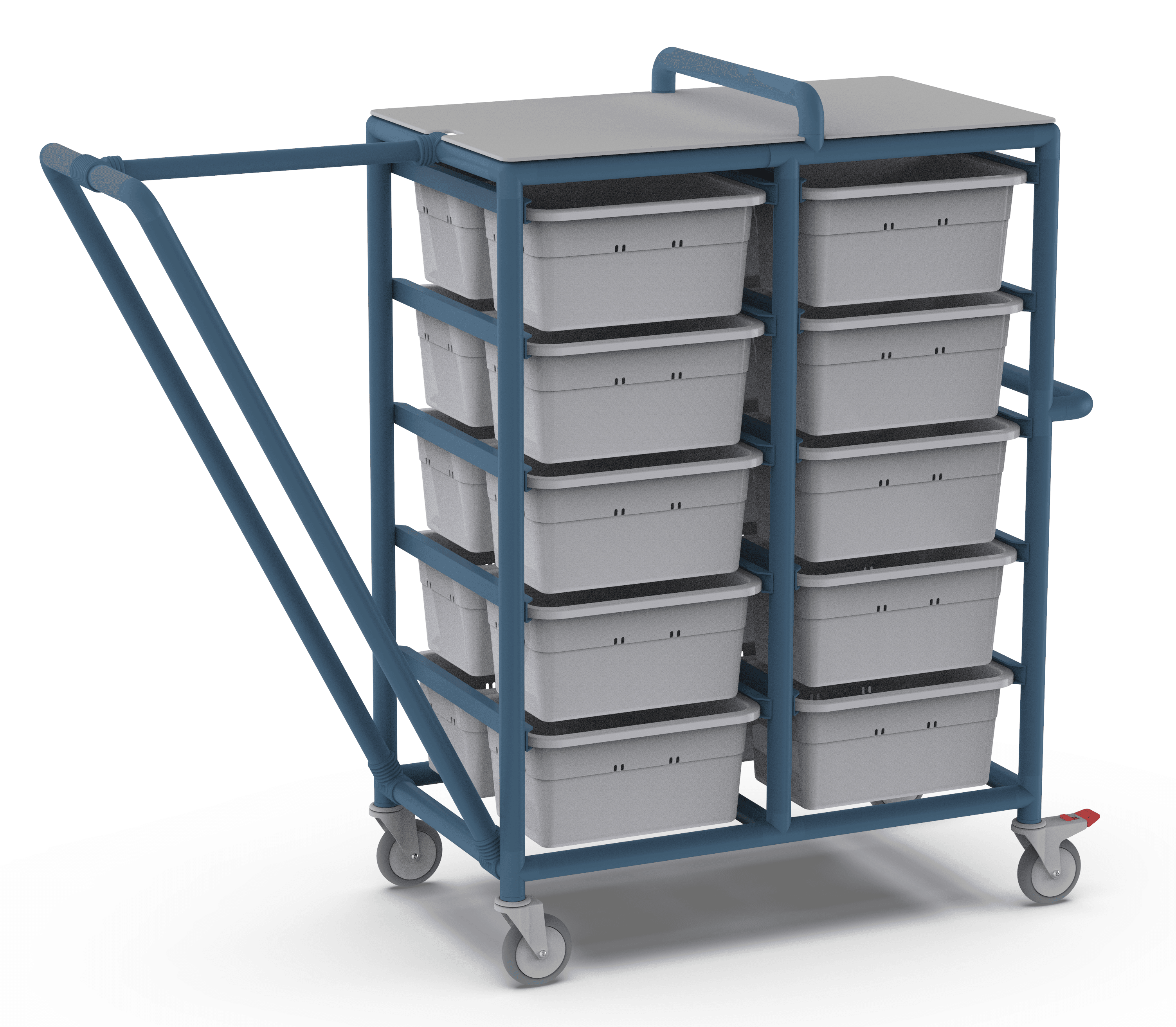 Laundry Valet Trolley (20 Tubs) 