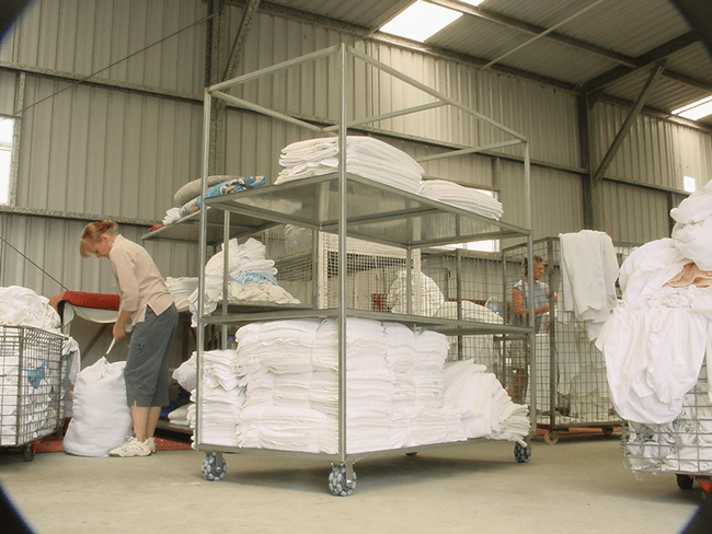 Custom Laundry Cart
