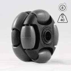 Rotacaster 48mm Double Solid, 8 mm Acetal Bearing