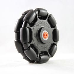 Rotacaster 125mm Double, 85A TPE, LegoX hub, Black/Black